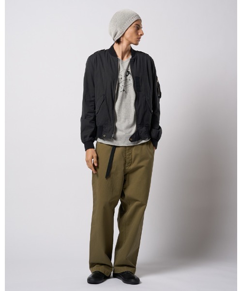 wjk（ダヴルジェイケイ）の「vintage chino trousers（チノパンツ・メンズ・ベージュ/オリーブ・SMALL/MEDIUM/LARGE/X-LARGE）」の14枚目の写真