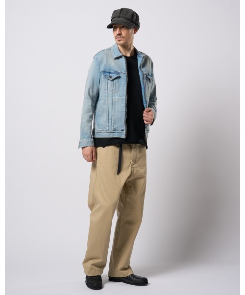 wjk（ダヴルジェイケイ）の「vintage chino trousers（チノパンツ・メンズ・ベージュ/オリーブ・SMALL/MEDIUM/LARGE/X-LARGE）」の17枚目の写真