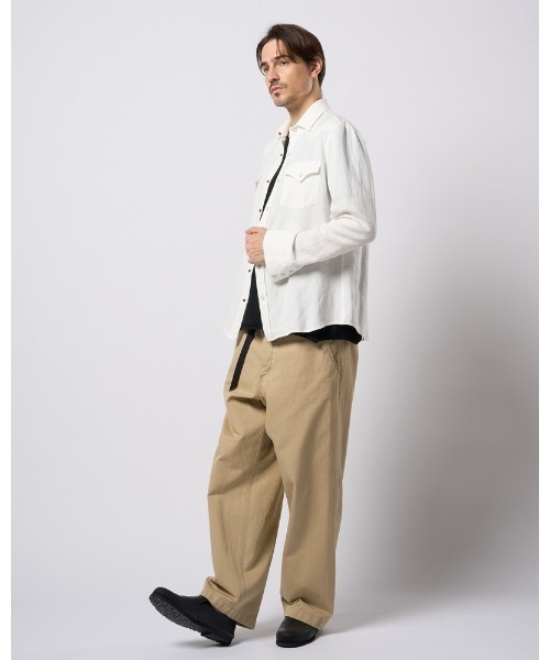 wjk（ダヴルジェイケイ）の「vintage chino trousers（チノパンツ・メンズ・ベージュ/オリーブ・SMALL/MEDIUM/LARGE/X-LARGE）」の19枚目の写真