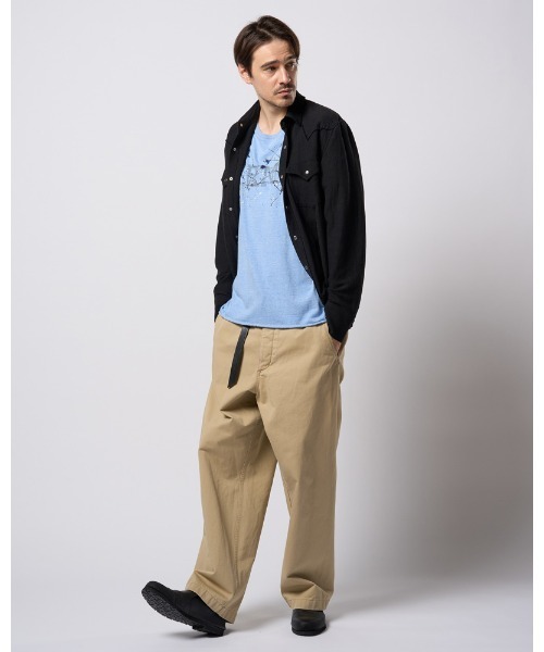 wjk（ダヴルジェイケイ）の「vintage chino trousers（チノパンツ・メンズ・ベージュ/オリーブ・SMALL/MEDIUM/LARGE/X-LARGE）」の21枚目の写真