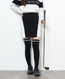 CECIL McBEE | BICOLOR SKIRT カラー切替 スリートーンカラー ミニスカート(スカート)