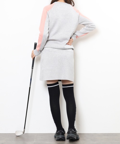セール】BICOLOR SKIRT カラー切替 スリートーンカラー ミニスカート