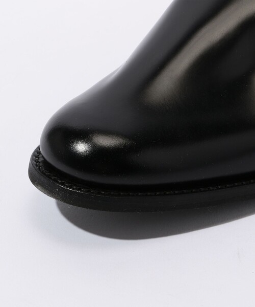 SANDERS ポリッシュドレザー Tストラップ ミリタリーサンダル（その他