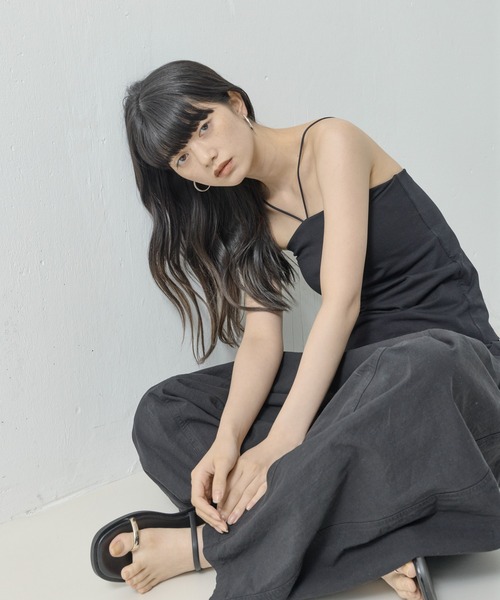 ORLEAN(オルレアン)の「【ORLEAN】ビジュー フープピアス ストーン(ピアス(両耳用)・レディース・ゴールド/シルバー・フリー)」の16枚目の写真