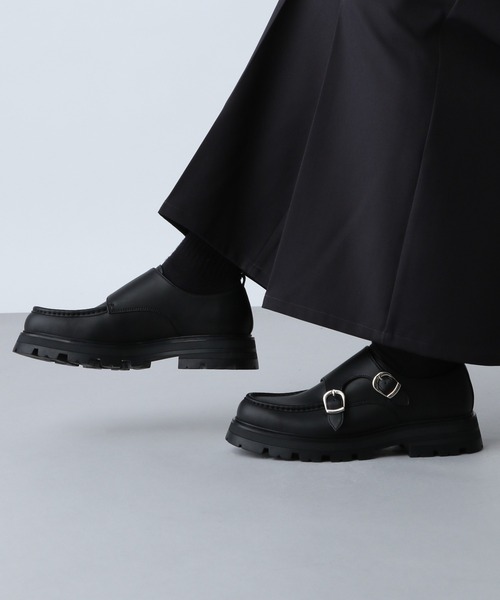 HARE Wソールスクエアシューズ HARE（ハレ）の「バックルスクエア