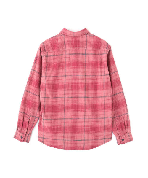 AVIREX（アヴィレックス）の「《WEB&DEPOT限定》ONE POINT FLANNEL CHECK SHIRT / ワンポイント フランネル チェックシャツ / AVIREX / アヴィレックス（シャツ/ブラウス・メンズ・モスグリーン/ピンク/ネイビー・L/XL/2XL/M）」の18枚目の写真