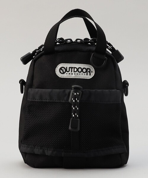 OUTDOOR PRODUCTS(アウトドアプロダクツ)の「【OUTDOOR(アウトドア)別注】ミニショルダーバッグ(ショルダーバッグ・レディース・ブラック/ブラウン系・FREE)」の4枚目の写真