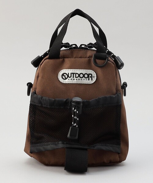 OUTDOOR PRODUCTS(アウトドアプロダクツ)の「【OUTDOOR(アウトドア)別注】ミニショルダーバッグ(ショルダーバッグ・レディース・ブラック/ブラウン系・FREE)」の5枚目の写真