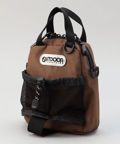OUTDOOR PRODUCTS(アウトドアプロダクツ)の「【OUTDOOR(アウトドア)別注】ミニショルダーバッグ(ショルダーバッグ・レディース・ブラック/ブラウン系・FREE)」の6枚目の写真