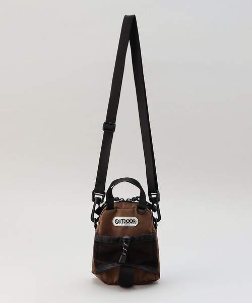 OUTDOOR PRODUCTS(アウトドアプロダクツ)の「【OUTDOOR(アウトドア)別注】ミニショルダーバッグ(ショルダーバッグ・レディース・ブラック/ブラウン系・FREE)」の8枚目の写真