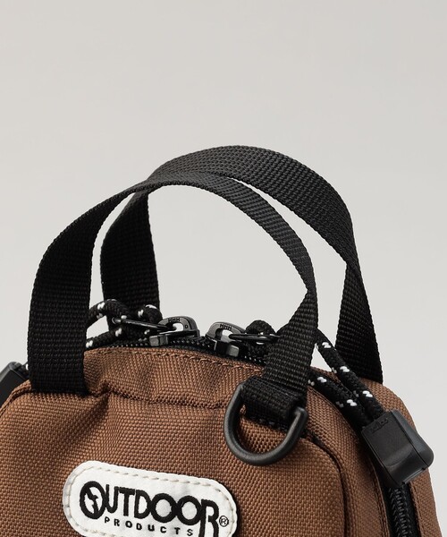 OUTDOOR PRODUCTS(アウトドアプロダクツ)の「【OUTDOOR(アウトドア)別注】ミニショルダーバッグ(ショルダーバッグ・レディース・ブラック/ブラウン系・FREE)」の9枚目の写真