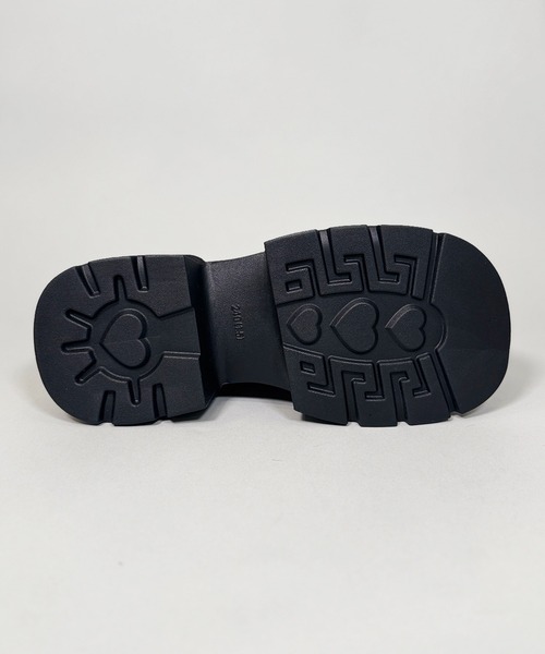 FOLLOWIN（フォロウィン）の「２color /サイドベルトヴィンテージグラデーション厚底ショートブーツ（ブーツ・レディース・ブラウン/ブラック・LARGE/MEDIUM/SMALL）」の22枚目の写真