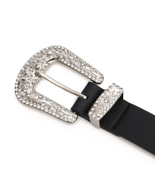 SEQUENZ（シークエンズ）の「【SEQUENZ（シークエンズ）】SEQUENZ RHINE STONE BELT MEN / ベルト スタッズ ストーン リアルツリー レオパード メンズ 雑貨（ベルト・メンズ・ブラック/ホワイト/その他1/その他2・FREE）」の9枚目の写真