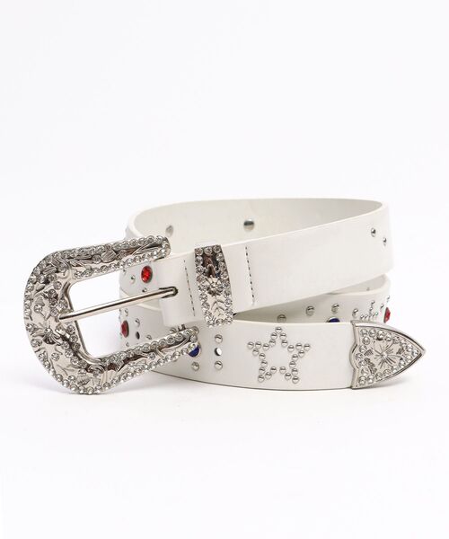 SEQUENZ（シークエンズ）の「【SEQUENZ（シークエンズ）】SEQUENZ RHINE STONE BELT MEN / ベルト スタッズ ストーン リアルツリー レオパード メンズ 雑貨（ベルト・メンズ・ブラック/ホワイト/その他1/その他2・FREE）」の18枚目の写真