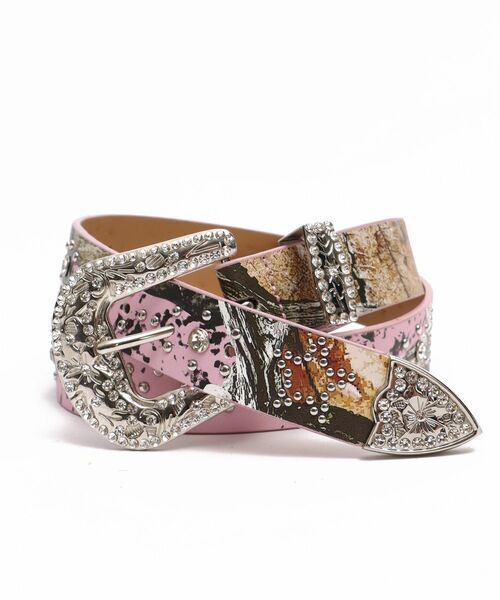 SEQUENZ（シークエンズ）の「【SEQUENZ（シークエンズ）】SEQUENZ RHINE STONE BELT MEN / ベルト スタッズ ストーン リアルツリー レオパード メンズ 雑貨（ベルト・メンズ・ブラック/ホワイト/その他1/その他2・FREE）」の19枚目の写真