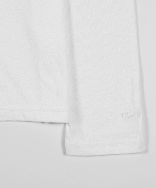 FANCY CLUB(ファンシークラブ)の「A'GEM/9 × .kom 『FANCY CLUB/ファンシークラブ』 BACK CROSS OVER FIT COLLAR TEE/バッククロス オーバーフィット 長袖Tシャツ(Tシャツ/カットソー・レディース・ブラック/ホワイト・FREE)」の18枚目の写真