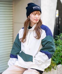 coco 中古 ブラック＆ホワイト BLACK&amp;WHITE メンズ ブルゾン L 白 ホワイト 長袖ハーフジッププルオーバー シンプル ハーフジップ」に該当するメンズファッション通販 - ZOZOTOWN