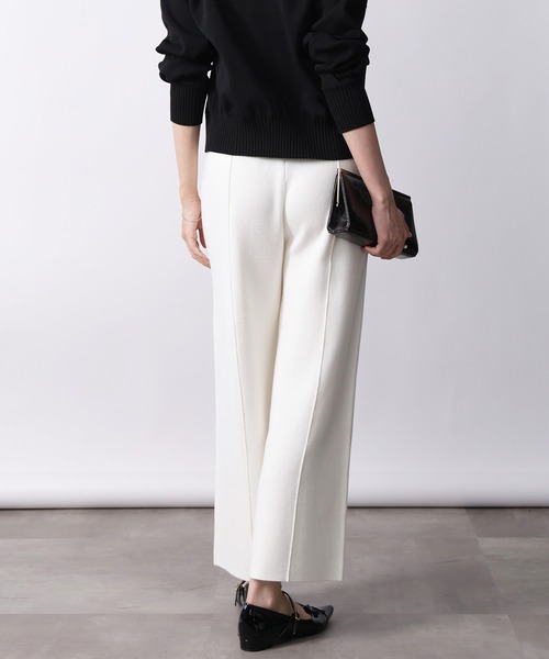PICCIN(ピッチン)の「【セットアップ可能】センターラインニットパンツ(その他パンツ・レディース・オフホワイト/ブラック/ダークグレー・M)」の21枚目の写真