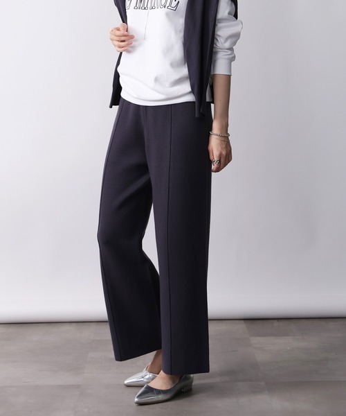 PICCIN(ピッチン)の「【セットアップ可能】センターラインニットパンツ(その他パンツ・レディース・オフホワイト/ブラック/ダークグレー・M)」の11枚目の写真