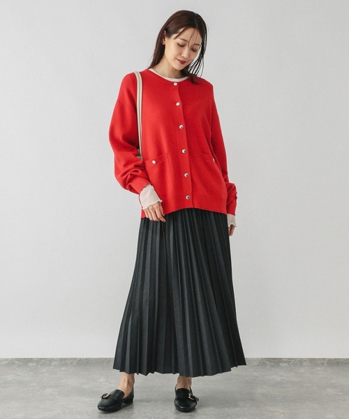 GLOBAL WORK（グローバルワーク）の「Beauteeシアー切り替え長袖/587687（Tシャツ/カットソー・レディース・ブラック/ライトグレー/ホワイト/ホワイト系その他2・MEDIUM/LARGE）」の5枚目の写真