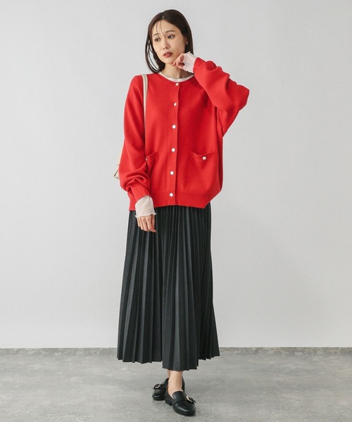 GLOBAL WORK（グローバルワーク）の「Beauteeシアー切り替え長袖/587687（Tシャツ/カットソー・レディース・ブラック/ライトグレー/ホワイト/ホワイト系その他2・MEDIUM/LARGE）」の7枚目の写真