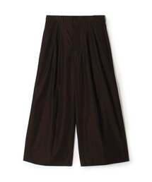 HAVERSACK ATTIRE コットン タックワイドパンツ