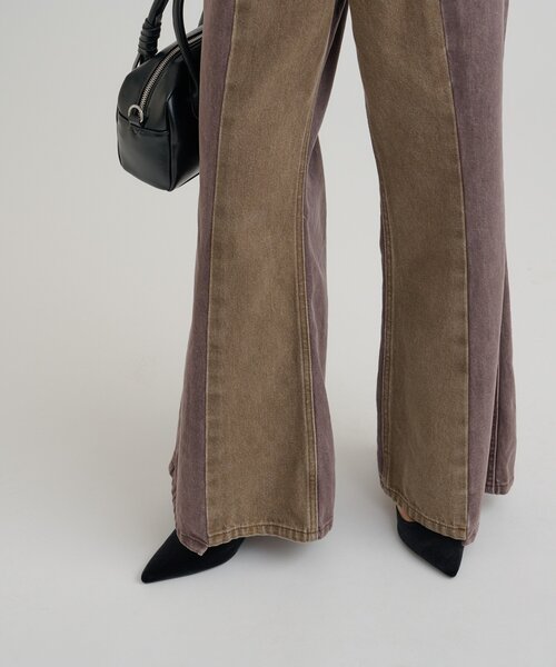 ビューティーフレアデニム（デニムパンツ）｜mystic（ミスティック）の