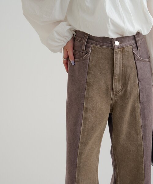 ビューティーフレアデニム（デニムパンツ）｜mystic（ミスティック）の