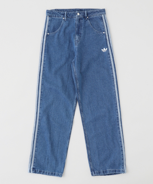adidas デニム ブルー アトモス×アディダス オリジナルス、ヴィンテージデニムモチーフ