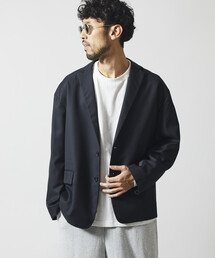 Firsthand(ファーストハンド)のFirsthand/ファーストハンド 袖切り替え テーラードジャケット / リラックスフィット(テーラードジャケット)