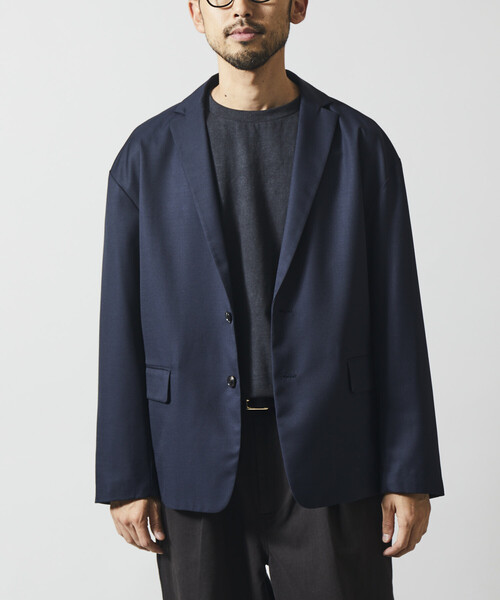 ⭐︎20471120⭐︎立体切替デザイン　テーラードジャケット ラーベン編みテーラードジャケット｜メンズファッション通販 MEN'S
