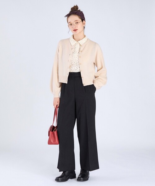 To b. by agnes b.（トゥービーバイアニエスベー）の「ラブリーカーディガン（カーディガン/ボレロ・レディース・ホワイト系その他・FREE）」の6枚目の写真