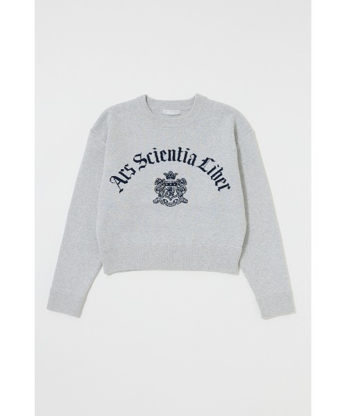 MOUSSY(マウジー)の「SWEATLIKE JAQUARD セーター(ニット/セーター・レディース・ネイビー/アイボリー/トップグレー/ボルドー・FREE)」の7枚目の写真