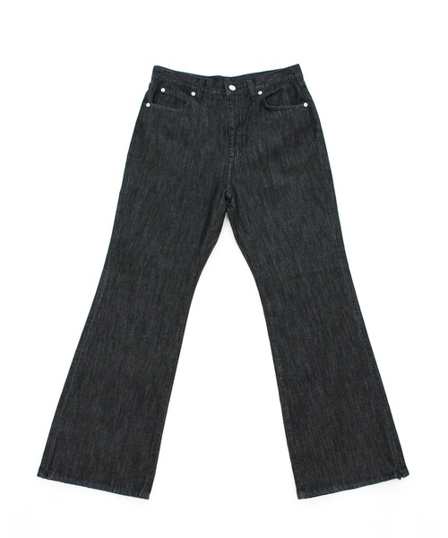 LOWRYS FARM(ローリーズファーム)の「【着たい・着やすい・着せやすい】フレアデニムパンツ(UNISEX)(デニムパンツ・レディース・ネイビー/ブラック/ワンウォッシュ/ブラック×ブラック・縦5XS・横4XS/縦4XS・横5XS/縦4XS・横4XS/縦4XS・横3XS/縦3XS・横4XS/縦3XS・横3XS/縦3XS・横2XS/縦2XS・横3XS/縦2XS・横2XS/縦6XS・横6XS/縦6XS・横5XS/縦5XS・横6XS/縦5XS・横5XS)」の11枚目の写真