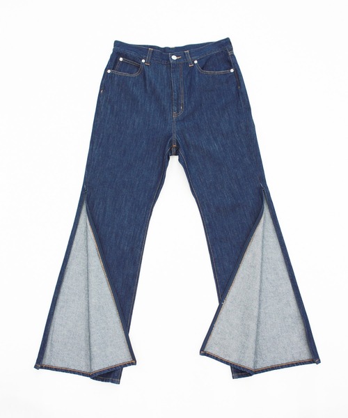 LOWRYS FARM(ローリーズファーム)の「【着たい・着やすい・着せやすい】フレアデニムパンツ(UNISEX)(デニムパンツ・レディース・ネイビー/ブラック/ワンウォッシュ/ブラック×ブラック・縦5XS・横4XS/縦4XS・横5XS/縦4XS・横4XS/縦4XS・横3XS/縦3XS・横4XS/縦3XS・横3XS/縦3XS・横2XS/縦2XS・横3XS/縦2XS・横2XS/縦6XS・横6XS/縦6XS・横5XS/縦5XS・横6XS/縦5XS・横5XS)」の5枚目の写真
