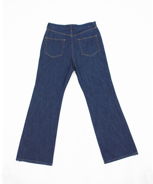 LOWRYS FARM(ローリーズファーム)の「【着たい・着やすい・着せやすい】フレアデニムパンツ(UNISEX)(デニムパンツ・レディース・ネイビー/ブラック/ワンウォッシュ/ブラック×ブラック・縦5XS・横4XS/縦4XS・横5XS/縦4XS・横4XS/縦4XS・横3XS/縦3XS・横4XS/縦3XS・横3XS/縦3XS・横2XS/縦2XS・横3XS/縦2XS・横2XS/縦6XS・横6XS/縦6XS・横5XS/縦5XS・横6XS/縦5XS・横5XS)」の7枚目の写真