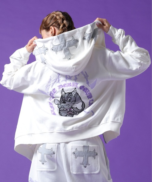 GALFY x IMVAL コラボ パーカー 【公式通販】 マザリ ガルフィー GALFY 