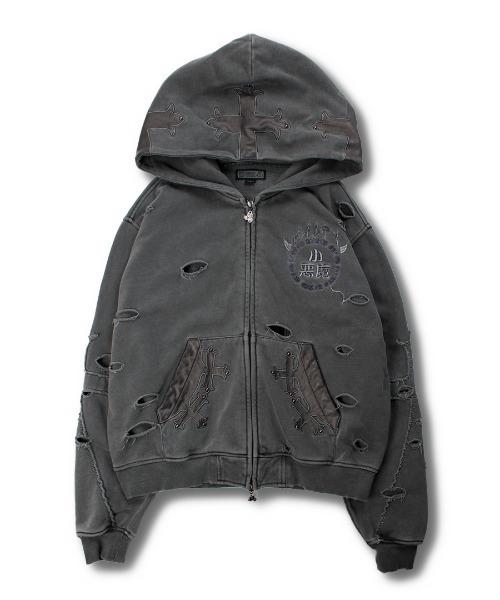 GALFY/ガルフィー/【LHP別注】小悪魔ジップアップパーカー