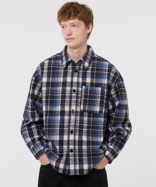 ヘビーネルアソートチェック柄シャツ（シャツ/ブラウス）｜coca（coca