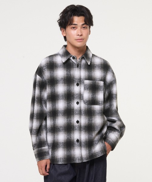 ヘビーネルアソートチェック柄シャツ（シャツ/ブラウス）｜coca（coca