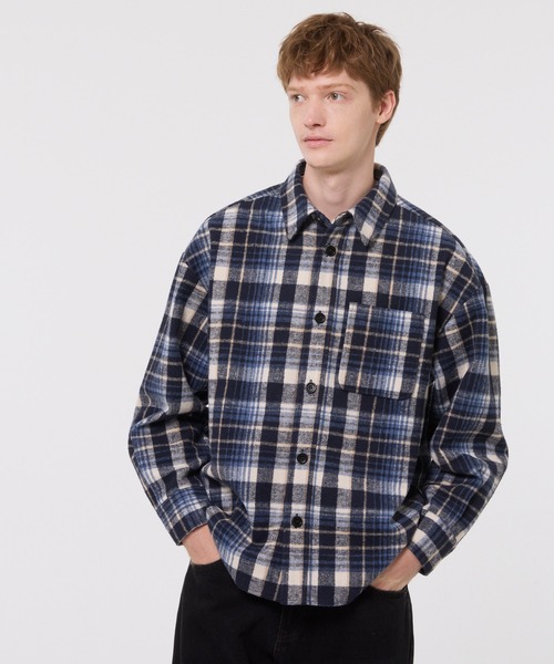 ヘビーネルアソートチェック柄シャツ（シャツ/ブラウス）｜coca（coca