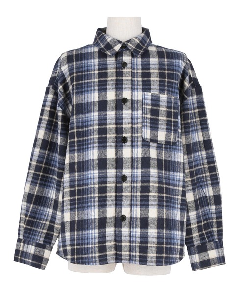 ヘビーネルアソートチェック柄シャツ（シャツ/ブラウス）｜coca（coca