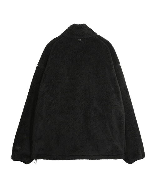 NEW BALANCE（ニューバランス）の「フリースミッドレイヤージャケット（ブルゾン・メンズ・ブラック/タン・SMALL/LARGE/X-LARGE/MEDIUM）」の10枚目の写真