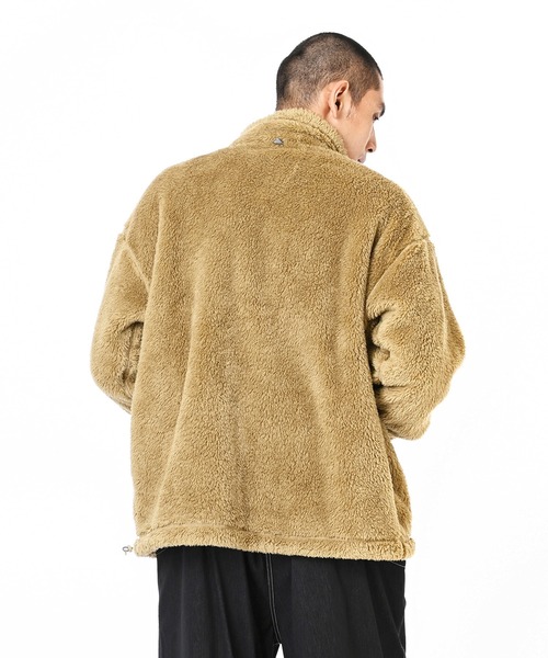 NEW BALANCE（ニューバランス）の「フリースミッドレイヤージャケット（ブルゾン・メンズ・ブラック/タン・SMALL/LARGE/X-LARGE/MEDIUM）」の12枚目の写真