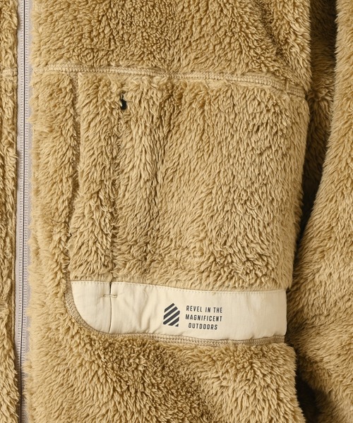 NEW BALANCE（ニューバランス）の「フリースミッドレイヤージャケット（ブルゾン・メンズ・ブラック/タン・SMALL/LARGE/X-LARGE/MEDIUM）」の13枚目の写真