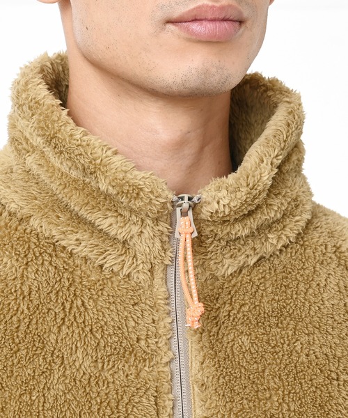 NEW BALANCE（ニューバランス）の「フリースミッドレイヤージャケット（ブルゾン・メンズ・ブラック/タン・SMALL/LARGE/X-LARGE/MEDIUM）」の15枚目の写真