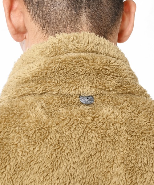 NEW BALANCE（ニューバランス）の「フリースミッドレイヤージャケット（ブルゾン・メンズ・ブラック/タン・SMALL/LARGE/X-LARGE/MEDIUM）」の16枚目の写真