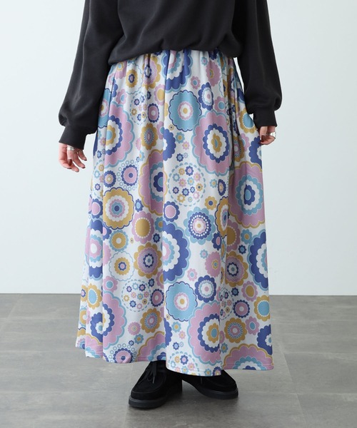 セール】ニットソー フレアースカート（スカート）｜BARNDOOR