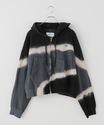 【NOMARHYTHM TEXTILE】 Hand dye Twist Parka