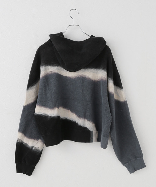 JOURNAL STANDARD(ジャーナルスタンダード)の「【NOMARHYTHM TEXTILE】 Hand dye Twist Parka(パーカー・レディース・チャコールグレー・SMALL)」の13枚目の写真